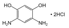 简称： DAR 正式名：4,6-二氨基间二酚盐酸盐